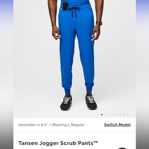 FIGS Tansen Jogger Scrub Pants MENS LARGE/ short